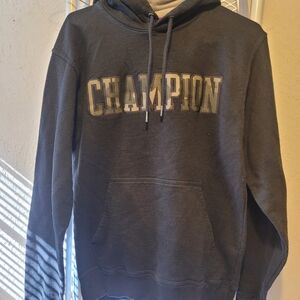Champion Black Hoodie for Men